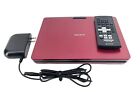 Sony DVP-FX930 Portable DVD Player with Remote & Charger - Tested (RED)
