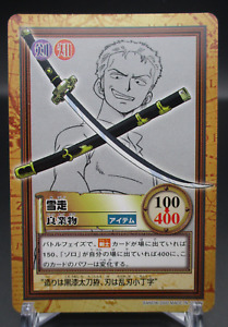 Yubashiri Zoro C227 One Piece Card geme From TV animation BNADAI 2002 TCG JP A2
