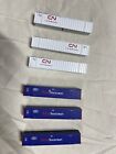Group of Six Kato N Scale CN and Pacer Containers