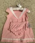 Pink 6-9 month Girl’s 2 piece outfit with hanger by Crown & Ivy baby - NWT