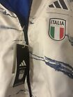adidas Italy 2023 Reversible Anthem Jacket - Blue/White Womens Large