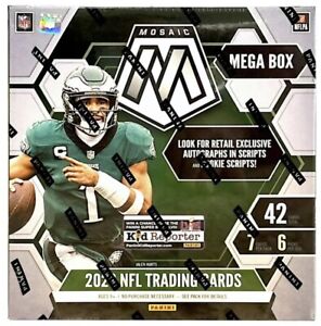 2023 NFL Mosaic Football Mega Box 🔥🔥 Walmart - In Stock