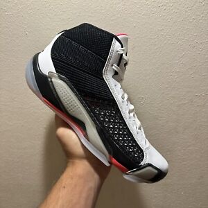 Nike Air Jordan 38 XXXVIII Black Red Basketball Shoes DZ3356-106 Men's Size 10