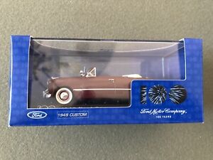1949 Ford Custom Convertible 100th Anniversary, 1:43 MiniChamps FREE SHIPPING