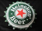 Vintage Heineken Beer Cap 1999 Metal Tin Advertising Sign 19