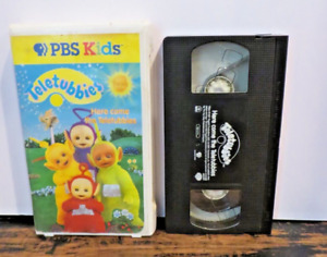 Teletubbies - Here Come The Teletubbies (VHS, 1998) Rare Hard Case Tinkly Winky