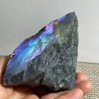 306g Top Labradorite Crystal Stone Natural Rough Mineral Specimen Healing  b308