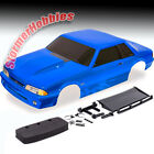 Traxxas 9421X Ford 5.0 Mustang Painted Blue Body w/ Decals for Drag Slash