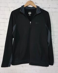 Reebok Play Dry Jacket Mens SZ: Large Long Sleeve Quarter Zip PULLOVER SHIRT