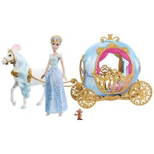 Disney Cinderella Pumpkin Carriage Doll Ride 100th Anniversary Celebration 3+