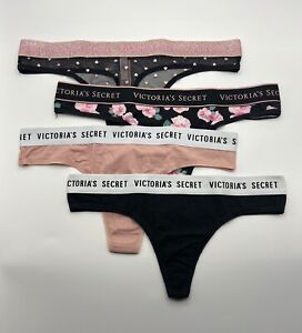 Victoria's Secret PINK Panties Lot Of 4 Sexy NWT Panty PICK SIZE XS S M L XL NEW