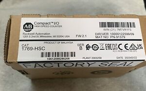2022 New Factory Sealed AB 1769-HSC /B CompactLogix High-Speed Counter Module