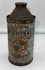 OLD NATIONAL PREMIUM CONE TOP BEER CAN Old Pale Dry Beer Baltimore MD