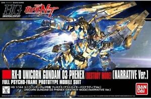 Gunpla 1/144 BANDAI Gundam HGUC RX-0 Unicorn 03 Phenex Destroy Mode (Make Offer)