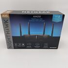 NETGEAR AX4200 Nighthawk Dual-Band Wi-Fi 6 Router - Black (RAX42-100NAS) OB