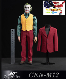 1/6 CEN-M13 DC Joker Red Suit Full Set Arthur for 12