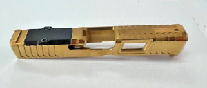 Zaffiri Precision - ZPS.1 Glock 19 19x G45 Gen 5 Slide - RMR Cut - Gold / TiN