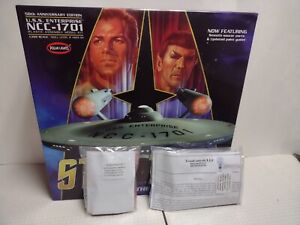 Star Trek Enterprise 50th Anniversary 1/350 Scale Model + Lighting Kit + Remote