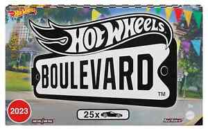 Hot Wheels 2023 Boulevard Premium 25 Car Box Set  * IN HAND * SEALED CASE