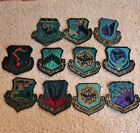 USAF Tactical Air Command Patches Fighter Wing Subdued US Air Forces Lot Of 11