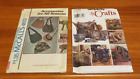 Lot 2 Sewing Patterns Quilted Purses Vintage Accessory Bags Belts