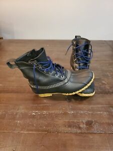 Ll Bean Boots Black Leather 8