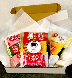 JAPANESE KIT-KAT 6 MINI CANDY BARS TASTING SNACK GIFT BOX-US SELLER