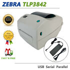 Zebra TLP3842 Thermal Transfer Barcode Printer 300Dpi USB 3842-10300-0001