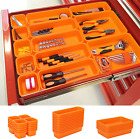 New Listing42 Pack Tool Box Organizer Tool Tray Dividers, Rolling Tool Chest Cart Cabinet W