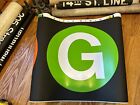 HUGE NYC Subway G Train Vintage Greenpoint Brooklyn Queens Manhattan Roll Sign