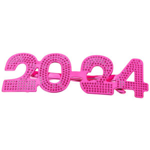 1PC Party 2024 Glasses New Year Party Favors Photo Props Costume for Friends