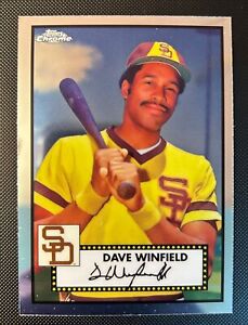 New Listing2021 Topps Chrome Platinum Anniversary #621 Dave Winfield Base Padres