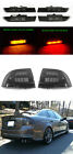 6PCS Smoke Tail + Amber/Red Front + Rear Side Marker Lights For 2004-08 Acura TL (For: 2008 Acura TL)