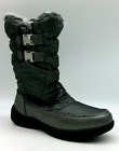 Sporto Makela Dark Pewter Gray Snow Boots Size 7 M