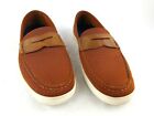 Cole Haan Mesh Slip-On Boat Loafers Shoes Rust Size 12 M