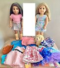 New Listing2 Retired American Girl 18” Doll Lot - JLY Truly Me 24 & 47 Blonde AA Sonali