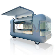 Customized Gullwing door Foodtruck Enclosed Mobile Concession FoodVendingTrailer