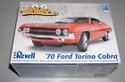 New Listing'70 Ford Torino Cobra Revell 1/25 Complete & Unstarted.