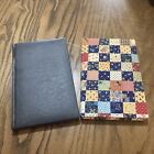 2x Journal, Blank Journal, Scrapbooking, Diary, Vintage Fabric READ