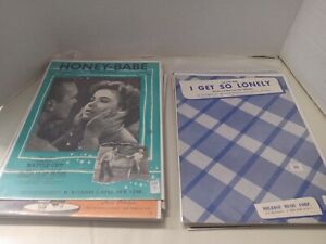 New ListingVintage Sheet Music From The 1930's To The 50's Lot Of 25