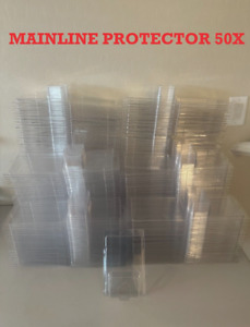 50  Pack Plastic Protector Case  for  Basic Mainline Hot Wheels & Matchbox