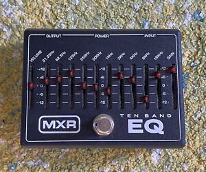 MXR Ten Band EQ Equalizer Effect Pedal