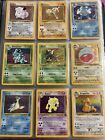 Pokemon Collection Binder Vintage Lot of Cards 13 Holos WoTC 2 Shadowless 6 1st