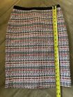 Talbots  Petites Knit Multi Color pencil skirt size 2P. Free Shipping