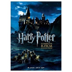 HARRY POTTER Complete 8-Film Movie Collection - 8-Disc DVD Set Daniel Radcliffe