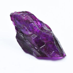312.56 Ct Purple Sapphire Uncut Raw Rough Natural CERTIFIED Loose Gemstone