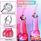 2x Funny Party Creative Genital Dick Penis Cocktail Glass Cup Bottle Decorate