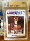 1989 Converse Basketball Card Larry Bird #33 Beckett BGS 9.5 GEM MT Mint POP 5