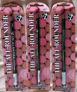W7 Nude Smoky Eye Lip Liner Shaping Pencil Waterproof Makeup Lot The All Rounder