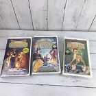 DISNEY VHS Lot Of 3  Bambi (sealed) Beauty & The Beast (sealed) Lady & The Tramp